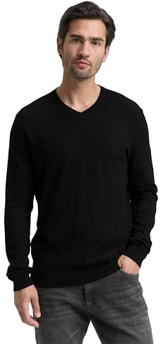 Tom Tailor Herren 1048016 Strickpullover mit Kaschmir-Anteil (1er Pack)