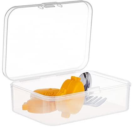Vaguelly 1 Ensemble Cuillère Et Fourchette LED Alimentation De Sevrage Collations Laitières Biscuits Gaufrettes Cuillères Pour Tout-Petits Couverts Ustensiles Pour Bébé Ustensiles De