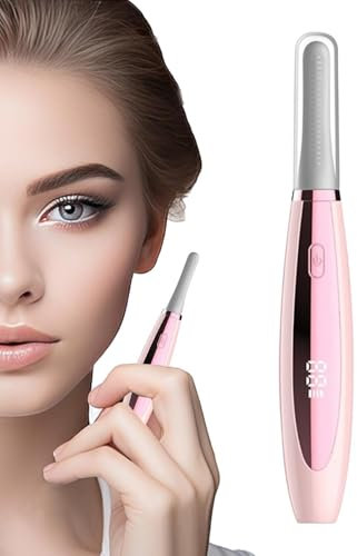 Heated Eyelash Curler, Electric Lash Styling Comb, Portable Eyelash Curler with 3 Temperature Modes for Women and Girls, 6.89 x 2.76 x 1.77 inch, Sturdy Design