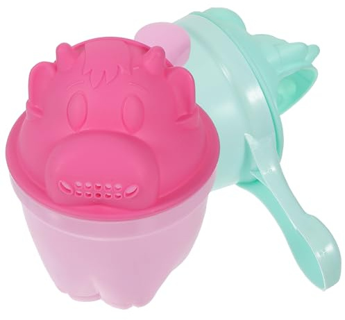 Warmhm 2 pezzi Tazza Risciacquo Shampoo per Bicchiere Lavaggio Capelli con Impugnatura Liscia e Nebulizzazione Controllata Sicura e Durevole per Bagnetto Infantile e Doccia