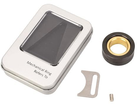 Metallringe, Fidget Toy, Stressabbau, tragbar, magnetisch, rund, Spielzeug für den täglichen Gebrauch