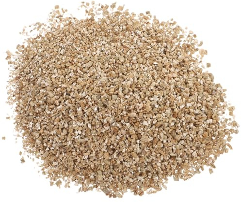 HOUDERCO Vermiculite Orticola 3l per Germinazione e Crescita Funghi | Ph Neutro, Ritenzione Idrica, Uso Versatile per Coltivazioni Domestiche e Piante in Vaso