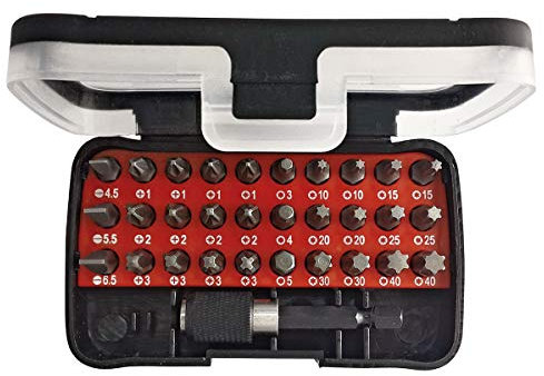 CAROLUS 3000.01 Bit-Box 1/4' 31-tlg, 1 Stück