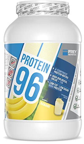 Frey Nutrition Protein 96 Banane Dose, 1er Pack (1 x 2.3 kg)