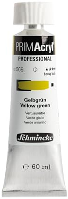 Schmincke PRIMAcryl Professional Gelbgrün 60 ml Tube, 13 569 011