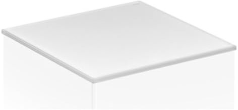 Keuco EDITION 11 Abdeckplatte Glas Cristalli 711 x 524 x 3 mm Trüffel