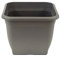 greemotion Pflanzkübel Pia Anthrazit-Grau - Blumentopf 33x33cm - 14,5L Blumenkübel eckig - Übertopf UV-beständiger Kunststoff - Pflanztopf frostsicher - Pflanzgefäß mit Bodenlöchern - Pflanzen-Zubehör
