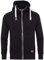 Yazubi Herren Sweatjacke Hoodie mit Reißverschluss Jacob, Schwarz (Black 2R194008), XL