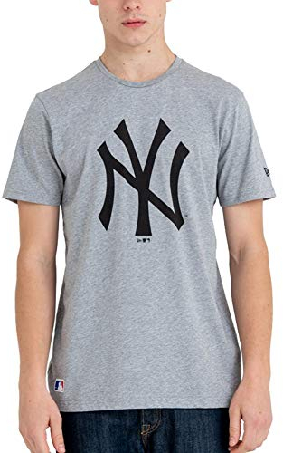 New Era - MLB New York Yankees Team Logo T-Shirt - Grau