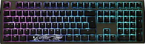 DuckyChannel Shine 7 RGB Backlit USB Mechanical Keyboard with Cherry MX Red Switches