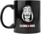 Grupo Erik Tasse Haus des Geldes Maske Schwarz - Kaffeebecher Tasse Kaffee und Tee Offizielles Netflix - Merchandising - Größe : 9,5 cm x 8 cm - Fassungsvermögen : 350 ml - Offizielle Lizenz