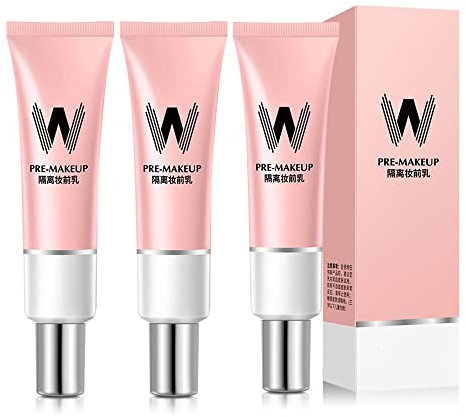 TAOZHIYAO 30g Falten Pre-Makeup Radiergummi, Grundierung Basiscreme, Magic W Pore Eraser Gesicht Pre-Makeup Primer Concealer Foundation Anti-Falten (3Stück)