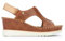 Pikolinos Keilsandalen in Leder AGUADULCE für Frauen Farbe Marrón