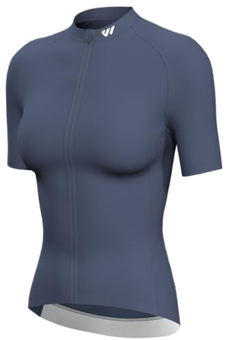 Lo.gas Maglia Ciclismo Donna Manica Corta Traspirante Asciugatura Rapida Bici Allenamento Strada
