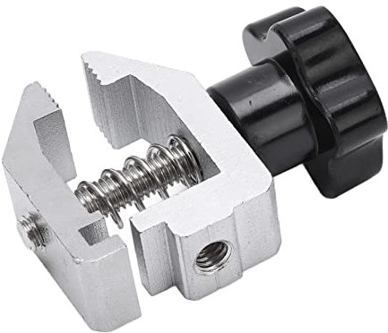 Morsetto per Misuratore di Spinta 500N, Materiale in Lega di Ferro E Nichel Morsetto per Tester di Tensione per Dispositivo di Forza Push Pull con Elevata Durezza E Resistenza, per Tester di Forza di