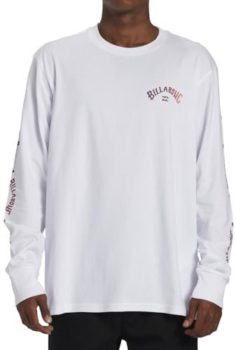 BILLABONG Snaking Arches - Long Sleeve T-Shirt for Men - Long Sleeve T-Shirt - Men - M - White