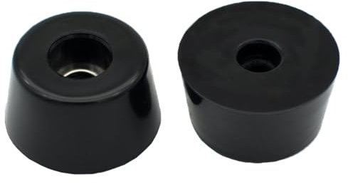 TopPerfekt 28 Pieces Cutting Board Rubber Feet with 304 Stainless Steel Screws, 0.47 x 0.79 (HD), Not Slip, Non Marking, Anti-Skid, Fine Grips for Furniture, Electronics and Appliances