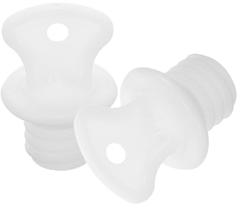 Mobestech 2pcs Hot Water Bag Stopper Hot Water Bottle Cap Rubber Hot Bag Sealing Plugs Sack Caps Plugs Replacement for Hot Bottle