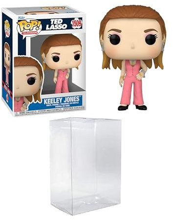 Funko Pop! TV: Ted Lasso - Keeley Jones (Welle 2) gebündelt mit einem Byron's Attic Protector