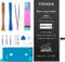 YISHDA[4500mAh Battery for iPhone SE (2020 2nd Gen) High Capacity New 0 Cycle Battery Replacement for Model A2275 A2296 A2298 (NOT for iPhone SE 2016 1st Gen) with Professional Repair Tools Kit