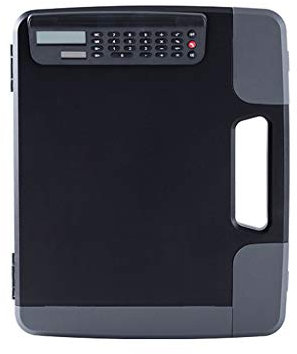 Tragbares A4-Akten-Klemmbrett für Dokumente, Organizer mit Taschenrechner, multifunktionaler Halter, Bürobedarf, Klemmbrett, Ordner, Schreibblock