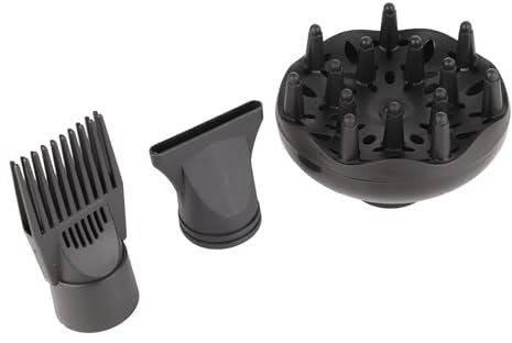 Universal Diffuser Hair Dryer Attachment, Dryer Diffuser Nozzle Set 3Pcs Hair Styling Tool for Various Hairstyles