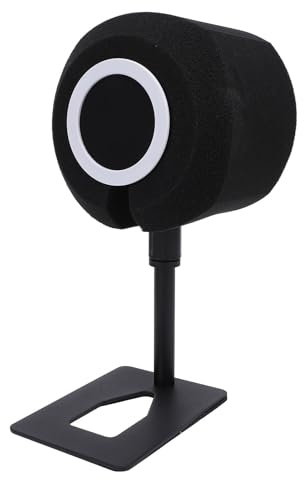 Microphone Isolation Ball, Mic Shield, Sound Absorbing Sponge, Filter for Noise Reflection Reduction, Mic Sound Shield for Recording, Singing, Podcasts, Live Stream