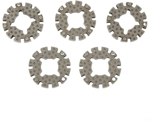Uwithdanceme Multi Tools Shank Adapter Oszillierende Sägeblätter Adapter Set Star Lock Adapter Mehrzweck-Sägeblatt-Konverter, Zubehör für Elektrowerkzeuge