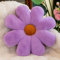 Aryan Cuscino da pavimento, cuscino floreale rosa, grazioso cuscino da pavimento, decorazione per camera da letto, divano, 38 cm (viola)