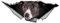 Autoaufkleber 25cm(9.8 Inch) Windhund Aufkleber Lustig Greyhound Car Sticker Windhund Reflektierende Aufkleber Haustier Hund Wasserdichte Aufkleber 3D Zerrissen Metall Aufkleber