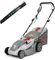 IKRA tosaerba elettrico IERM 1638-1, 1600W, altezza di taglio 30-75mm, larghezza di taglio 38cm, inclusa lama di ricambio