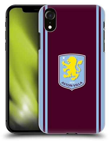 Head Case Designs Officially Licensed Aston Villa Football Club Home 2024/25 Crest Kit Hard Back Case Compatible With Apple iPhone XR
