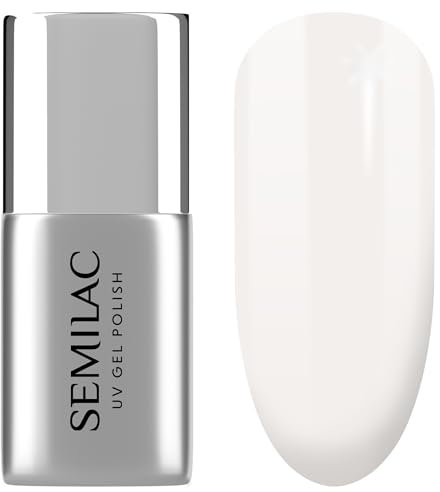 Semilac UV Nagellack T31 Top No Wipe Milky 7ml