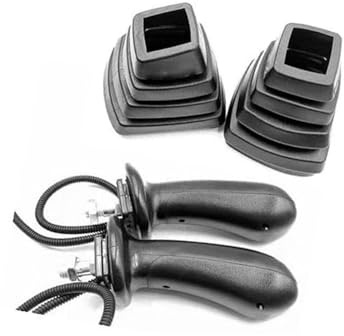ZAPYVET Joystick-Griff mit 1 bis 3 Tasten und Staubschutz, passend | for Bagger, KNOKR678