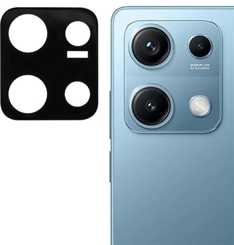 Techsuit Kameraschutzglas für Xiaomi Redmi Note 14S Gehärtetes Glas mit 9H Härte, Kristallklar, Kratzfest, Anti Fingerabdruck, Einfache Installation, Full Camera