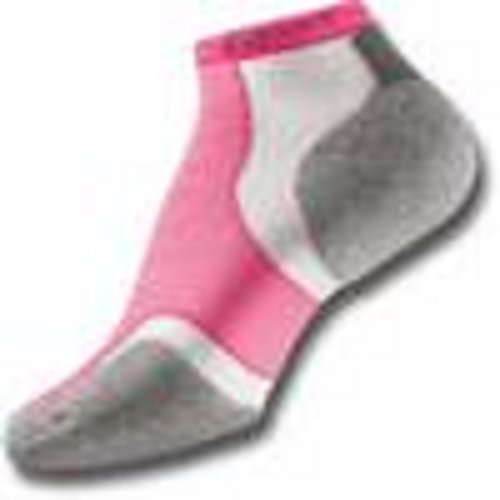 Thorlo Damen Xccu Dunne Kussen Running Low Cut Sokken Sxccu () ( Xccu (medium) (me athletic socks, Rosa (1 Paar), M EU