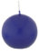 Kugelkerzen Royalblau (Blau) 8 cm, 6 Stück
