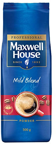 Maxwell House Mild Blend löslicher Bohnenkaffee, Instant Kaffee, 500 g im Vorteilsbeutel, für 280 Getränke