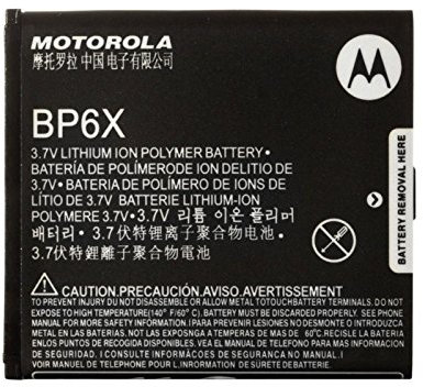 Motorola Droid 2 & Milestone Original Battery BP-6X (1390 mAh)