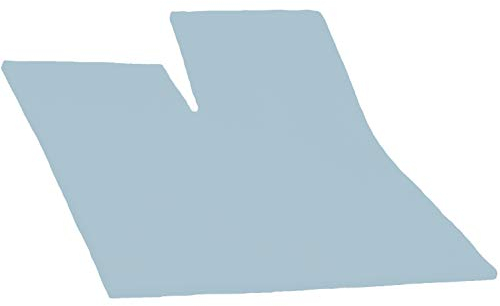 Dormisette Split Topper Spannbettlaken Boxspring Bett 180-200 x 200-220 cm 0301 Hellblau