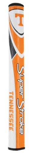 SuperStroke NCAA Golf Putter Grip, University of Tennessee (Mid Slim™ 2.0) | Cross-Traction Surface Texture and Oversized Profile | Even Grip Pressure for a More Consistent Stroke | Non-Slip Grip,