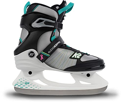 K2 Skates Damen Schlittschuhe Alexis Ice Pro, black - teal, 25F0016.1.1.110
