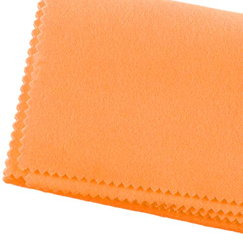 Gold Poliertuch 30x35 cm Goldputztuch für Schmuck Schmuckputztuch Gold Putztuch für Schmuck mit Goldputzmittel