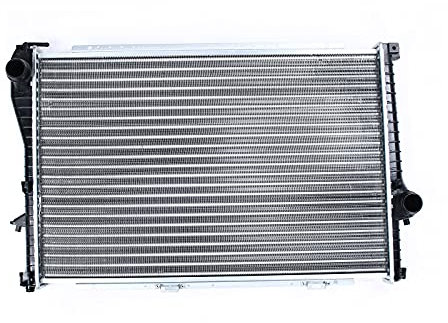 Frankberg Radiateur Refroidissement du Moteur Boîte de vitesses manuelle Compatible avec Série 5 E39 520 523 525 528 530 535 540 2.0L-4.4L 1998-2004 Série 7 E38 728 2.8LEssence Remplacer# 17111436060