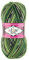 100g Sockenwolle Superwash Comfort 4-fädig Schurwolle Sockengarn Farbauswahl, Farbe:2696 anthrazit grün creme