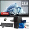 Lenovo PC Fisso Postazione Completa | Intel Core i7-8700T, 32GB RAM, SSD 1TB, Monitor 32/27 Nuovo | Tastiera e Mouse Wireless | Wi-Fi, HDMI | Windows 11 Pro + Office 2021 PC ricondizonato (PC+27)