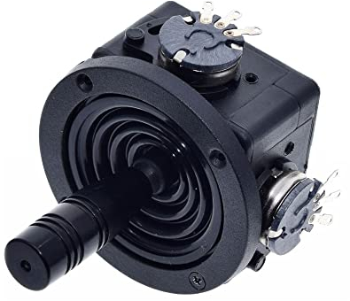 JH-D202X-R2/R4 Electric Joystick Potentiometer 2-Achse 2D Monitor Keyboard Ball Joyrode Controller für fotografisches Filmwerkzeug,10K Ohm