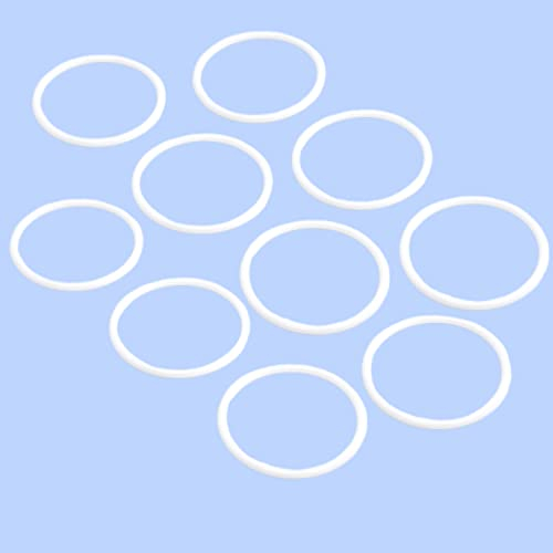 SIOUX O-Ring Ø 43 x 3mm, Premium Silikon, BPA-frei, Weiß, 10 Stück