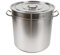 Grande marmite à soupe avec couvercle en acier inoxydable 35 l