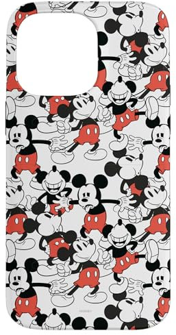 iPhone 14 Pro Max Disney Mickey Mouse Expressions Print Case